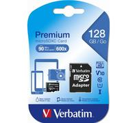 Verbatim Premium 128 GB MicroSDXC UHS-I Classe 10