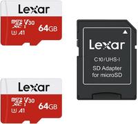 Micro SD 64 GB, Scheda Micro SD Fino a 100 Mb/Sec(R), Scheda Di Memoria Microsdx