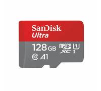 Micro SD Memory Card with Adaptor SanDisk Ultra Black 128 GB UHS-I