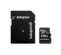Goodram Micro Sd M1aa Cl10 Uhs-i 256gb+adapter One Size Black / White