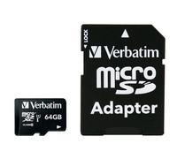 MICRO SD VERBATIM 64GB CLASSE 10