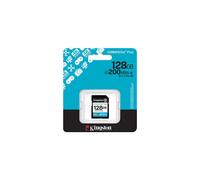 Kingston Canvas Go Plus microSDXC Scheda Di Memoria Gen4 200MB/s A2 U3 V30 128GB Adattatore Incluso-SDCG4/128GB