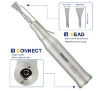 Micro sega dentale Manipolo chirurgico Reciprocante osso cutting&Wrench&blade