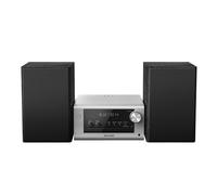 Micro sistema Hi-Fi con 80 W, DAB+, CD, Bluetooth®, USB, argento