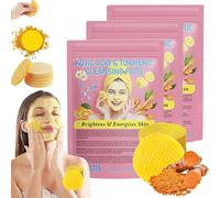 Micro-skin Turmeric Kojic Acid Pads - Turmeric Cleansing Pads,Kojic Acid And Turmeric Cleansing Pads,Helps Balance Skin Oil And Water, Pore Cleaning (3Box)