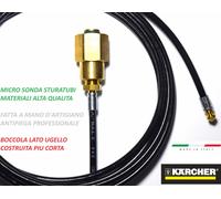 MICRO SONDA SPURGATUBI STURATUBI ANTIPIEGA PROFESSIONALE KARCHER HD EASY LOCK