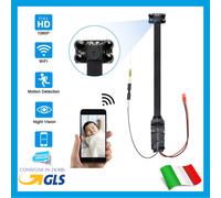 MICRO SPIA CIMICE TELECAMERA CAM WIFINOTTURNA SPY MOTION DETECTION