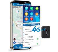 Micro Spia Localizzatore 4G GPS Mini Tracker con APP Gratuita per iOS e Android, Portatile IP65 con Magnetico, Tracking Satellitare in Tempo Reale per Auto, Bambini, Anziani