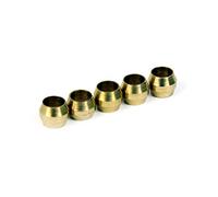 Micro Swiss Spare 4 mm - Manici a compressione in ottone (confezione da 5)