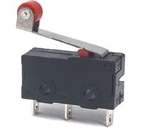 Micro switch 10 pezzi/lotto KW11 Puleggia 3 pin 25 0V 5A Interruttore pulsante for micro interruzione in metallo