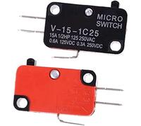 Micro switch 5pcs/lotto 25 0V 16A Pulsante porta a forno a microonde SPDT 1 NO NC Microinterruttore V-15-1C25 Piccante