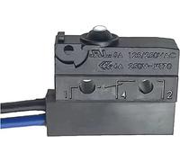 Micro switch micro IP67 Impossibile con il limite di rilevamento della corsa del treppiede bordo for pressione colonna Interruttore impermeabile(Noir)
