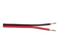 MICRO TEK 100MT CAVO PIATTINA AUDIO ROSSO/NERO 2X1,0MM CCA PRX0210000