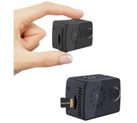 Micro Telecamera con Visione Notturna microcamera infrarossi motion detection, Supporto MicroSD 128G, Registrazione mini camera