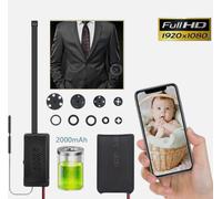 Micro telecamera wifi microcamera bottone mini camera cam