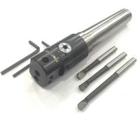 Micro testine alesatrici diametro testa 30 mm - standard metrici