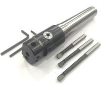 Micro testine alesatrici diametro testa 30 mm - standard metrici