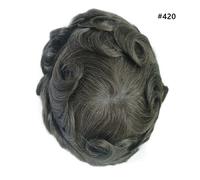 Micro Ultra Thin Skin Super Mens Toupee Human Hair System 0,02 mm Hairpieces ...