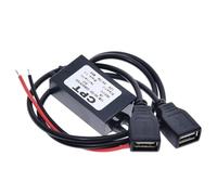 Micro USB 12V a 5V 3A 15W DC-DC Car Power Converter Module Step Down Power Output Adapter Low Heat Auto Protection