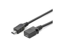 Micro Usb Female To Mini Usb Male Adapter Charger Adaptor Converter Cable 13cm