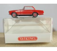 Micro WIKING Ho 1/87 Mercedes 280 Sl Coupé Rosso #8343926 IN Box
