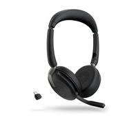 Microauricolare - JABRA - Evolve2 65 - Senza fili - USB-C - Antirumore respirazione