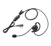 Microauricolare KHS-35F per Kenwood 2 pin Microauricolare Kenwood 2 pin con PTT, regolabile e comodo da indossare.