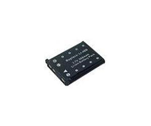 MicroBattery - Batteria ricaricabile agli ioni di litio, 3,7 V, 740 mAh, colore: nero