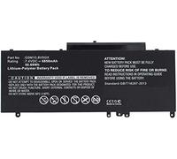 CoreParts MBXDE-BA0067 ricambio per laptop Batteria (Laptop Battery for Dell 43Wh - Li-Pol 7.4V 5800mAh Black, - 43Wh Li-Pol 7.4V 5800mAh Black, Latitude 15 5000, Latitude 3150, Latitude 3160, - Warra