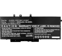 CoreParts MBXDE-BA0145 ricambio per laptop Batteria (Laptop Battery for Dell - 4