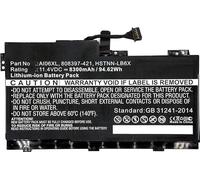 MicroBattery MBXHP-BA0074 ricambio per notebook Batteria