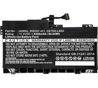 MicroBattery MBXHP-BA0074 ricambio per notebook Batteria