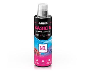 Microbe-Lift Basic N - aumento dei nitrati, aumenta efficacemente e in modo sicuro il valore NO3 in qualsiasi acqua di mare e acqua dolce, 473 ml