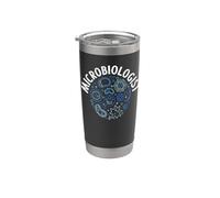 Microbiologia Design Distressed - Insegnanti Bicchiere termico in acciaio inox doppia parete