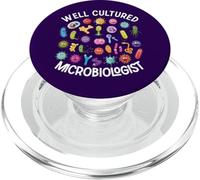 Microbiologia divertente microbiologa ben coltivata PopSockets PopGrip per MagSafe