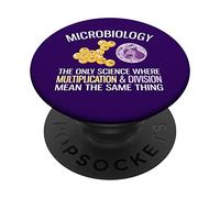 Microbiologia in cui moltiplicazione e divisione significano lo stesso PopSockets PopGrip Adesivo