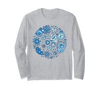 Microbiologia Virus e Batteri - Biologia e Scienza Maglia a Manica