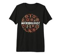 Microbiologo - Microbiologia e Virologia Distressed Design Maglietta Premium