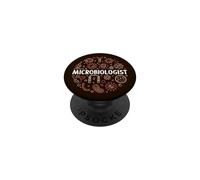 Microbiologo - Microbiologia e Virologia Distressed Design PopSockets PopGrip Adesivo