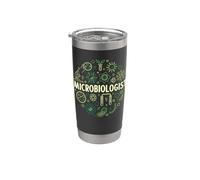 Microbiologo - Microbiologia e Virologia Scienza Bicchiere termico in acciaio inox doppia parete