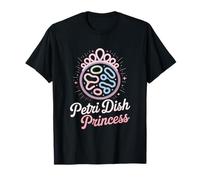Microbiologo Principessa Petri Dish Maglietta