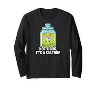 Microbiology Fermentation Not A Bug It's A Culture Maglia a Manica
