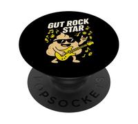 Microbioma Tester Gut Salute Sgabello Campione Scienza Lab Poop PopSockets PopGrip Adesivo