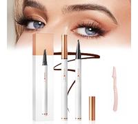Microblading Eyebrow Pencils for Women - Waterproof Microblading Eyebrow Pen, Long LastingEyebrow MicrobladingPen, Create Natural Hair-Like Brows (Dark Brown)