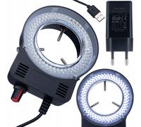 MicroBright 144 LED USB RingLight - Oświetlenie pierścieniowe do mikroskopu | US