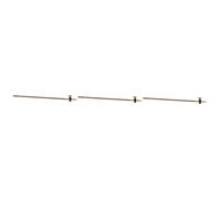 Microburetta, Buretta for acido 2 pezzi in vetro borosilicato 10-50 ml trasparente, marrone for la scuola media(Brown,10ml)