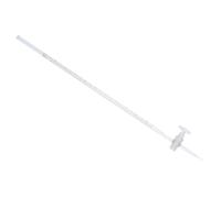 Microburetta, Buretta for acido 2 pezzi in vetro borosilicato 10-50 ml trasparente, marrone for la scuola media(Transparent,10ml)