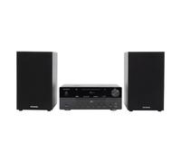 AIWA MSBTU-550 Mini Sistema Hi-Fi Stereo 50W RMS con Bluetooth 5.0, CD/MP3, USB (riproduzione e ricarica), Radio FM-PLL, AUX RCA/3,5 mm, Hyperbass, DSP Colore nero