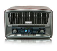 Roadstar HRA-270CD+BT Microsistema vintage CD/Bluetooth/AUX/USB Nero
