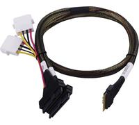 Microchip Technology 2305200-R Cavo Serial Attached SCSI (SAS) 0,8 m Nero, Multicolore - Nouvo